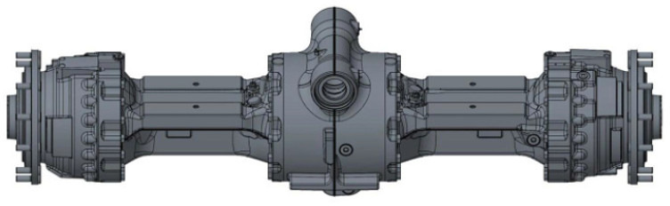 Case 51506527 - 91735663 - Bagaksel for Entreprenørmaskin: billede 1 Case 51506527 - 91735663 - Bagaksel for Entreprenørmaskin: billede 1