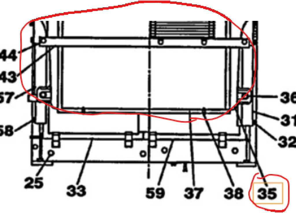 Case LN001750 - Ladeluftkøler for Entreprenørmaskin: billede 1 Case LN001750 - Ladeluftkøler for Entreprenørmaskin: billede 1