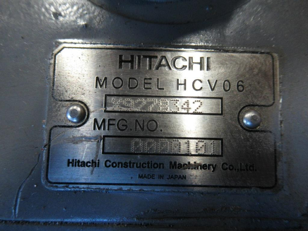 Hitachi X9278342 - HCV06 - Hydraulisk ventil for Entreprenørmaskin: billede 1 Hitachi X9278342 - HCV06 - Hydraulisk ventil for Entreprenørmaskin: billede 1
