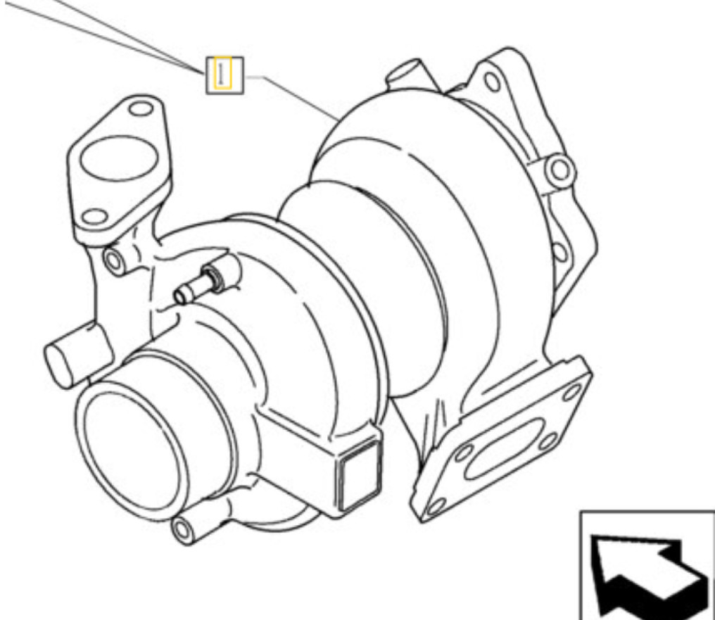 New Holland VA4933500701 - VA4933500730 - Turbolader for Entreprenørmaskin: billede 1 New Holland VA4933500701 - VA4933500730 - Turbolader for Entreprenørmaskin: billede 1