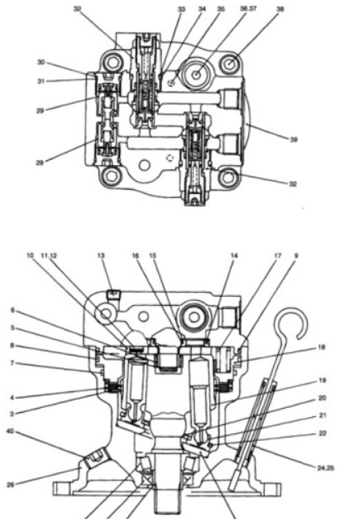 New Holland YT15V00005F2 - Hydraulisk motor for Landbrugsmaskine: billede 1 New Holland YT15V00005F2 - Hydraulisk motor for Landbrugsmaskine: billede 1