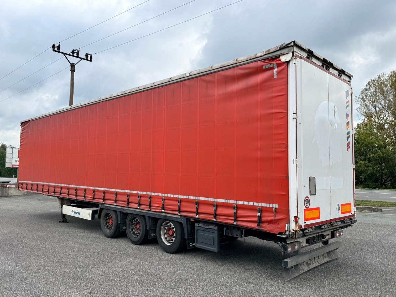 Krone SD - Gardintrailer: billede 5 Krone SD - Gardintrailer: billede 5