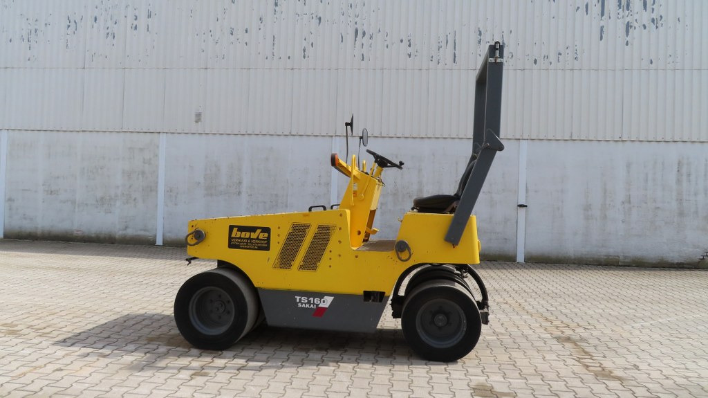 Sakai TS 160 - Gummihjulstromle: billede 5 Sakai TS 160 - Gummihjulstromle: billede 5