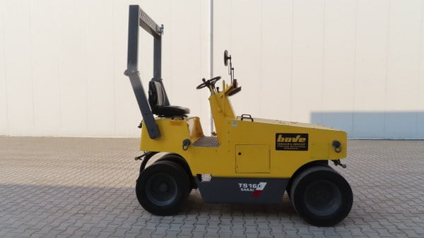 Sakai TS 160 - Gummihjulstromle: billede 1 Sakai TS 160 - Gummihjulstromle: billede 1