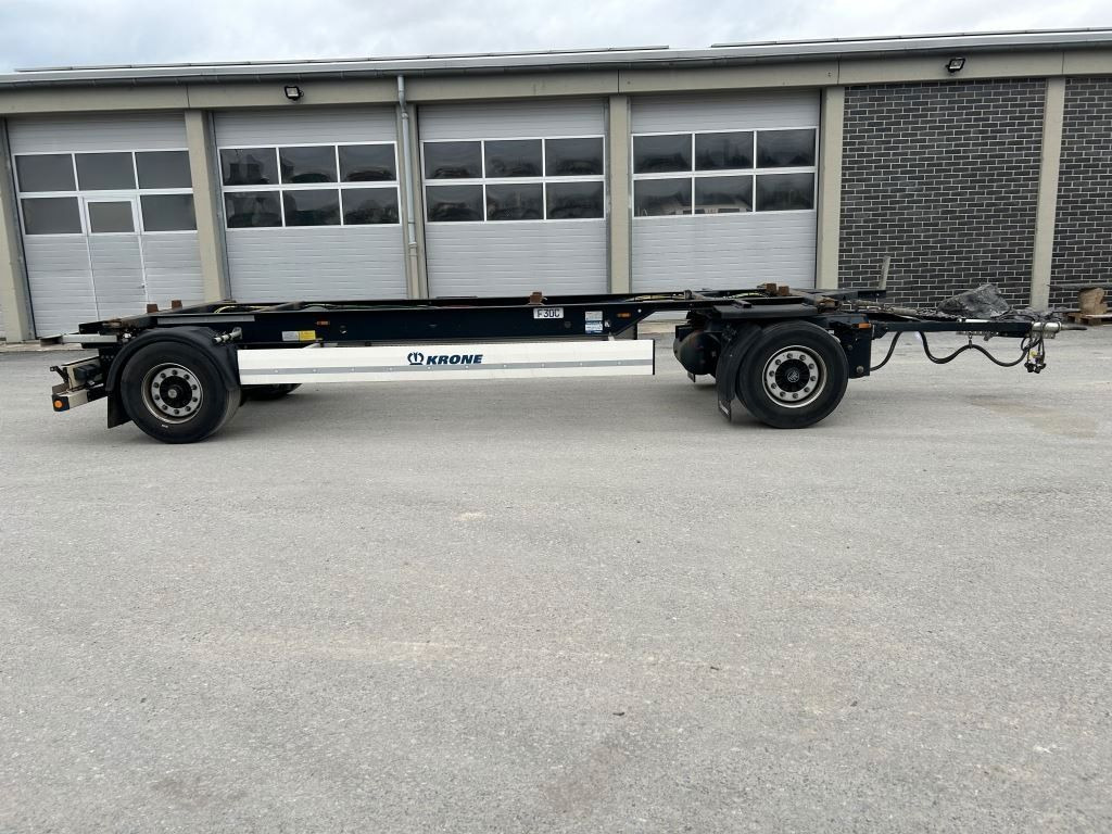 Krone 2 Achswechselfahrgestell, Typ: MAXI AZW 18 eL3B7 - Containerbil/ Veksellad påhængsvogn: billede 1 Krone 2 Achswechselfahrgestell, Typ: MAXI AZW 18 eL3B7 - Containerbil/ Veksellad påhængsvogn: billede 1