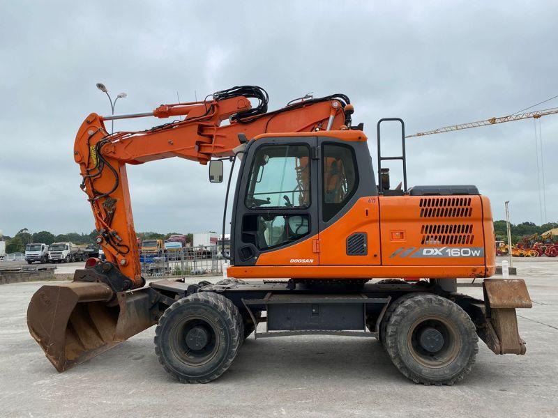 Doosan DX160 - Hjulgravemaskine: billede 2 Doosan DX160 - Hjulgravemaskine: billede 2