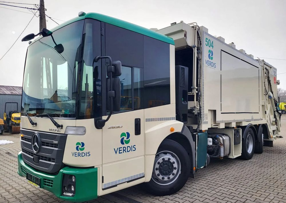 Mercedes-Benz Econic 2630 dwukomorowa - Affaldsmaskine: billede 1 Mercedes-Benz Econic 2630 dwukomorowa - Affaldsmaskine: billede 1