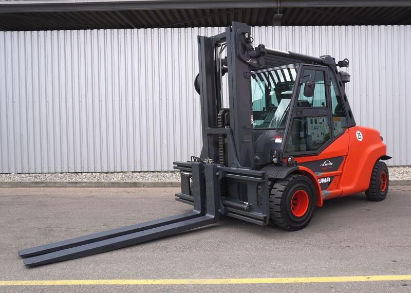 Diesel gaffeltruck Linde H 80 D/1100 EVO 396-03: billede 1