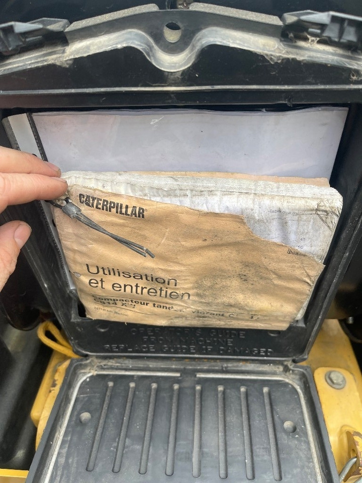 CAT CB 14  - Vejtromle: billede 4 CAT CB 14  - Vejtromle: billede 4