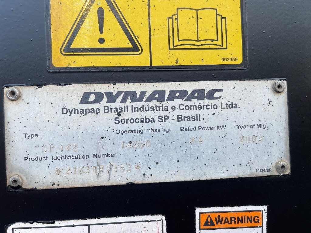 Dynapack CP 142 - Gummihjulstromle: billede 3 Dynapack CP 142 - Gummihjulstromle: billede 3