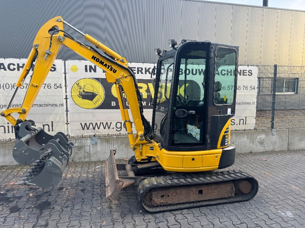 Komatsu PC 26 MR-3 - Minigravemaskine: billede 1 Komatsu PC 26 MR-3 - Minigravemaskine: billede 1