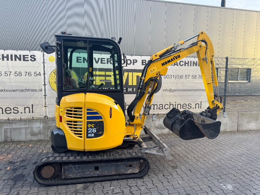 Komatsu PC 26 MR-3 - Minigravemaskine: billede 1 Komatsu PC 26 MR-3 - Minigravemaskine: billede 1