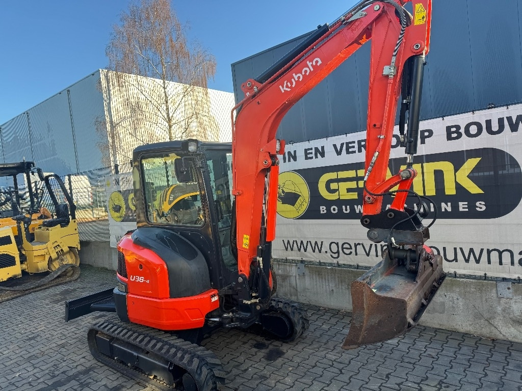 Kubota U 36-4 - Minigravemaskine: billede 4 Kubota U 36-4 - Minigravemaskine: billede 4