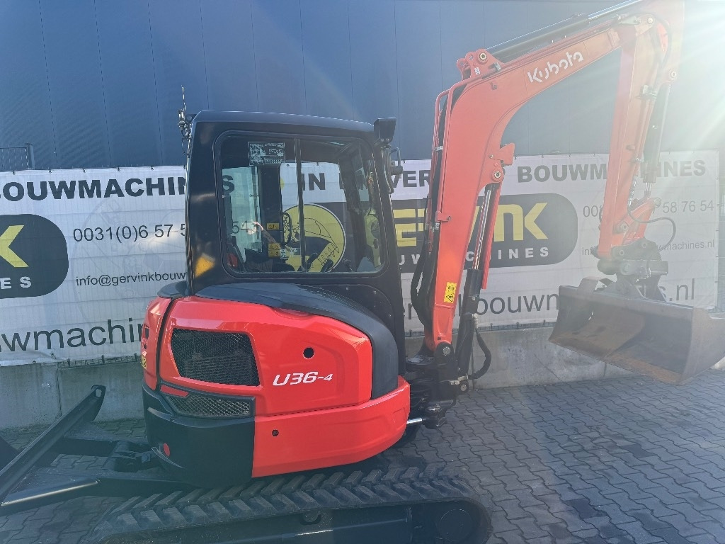 Kubota U 36-4 - Minigravemaskine: billede 3 Kubota U 36-4 - Minigravemaskine: billede 3