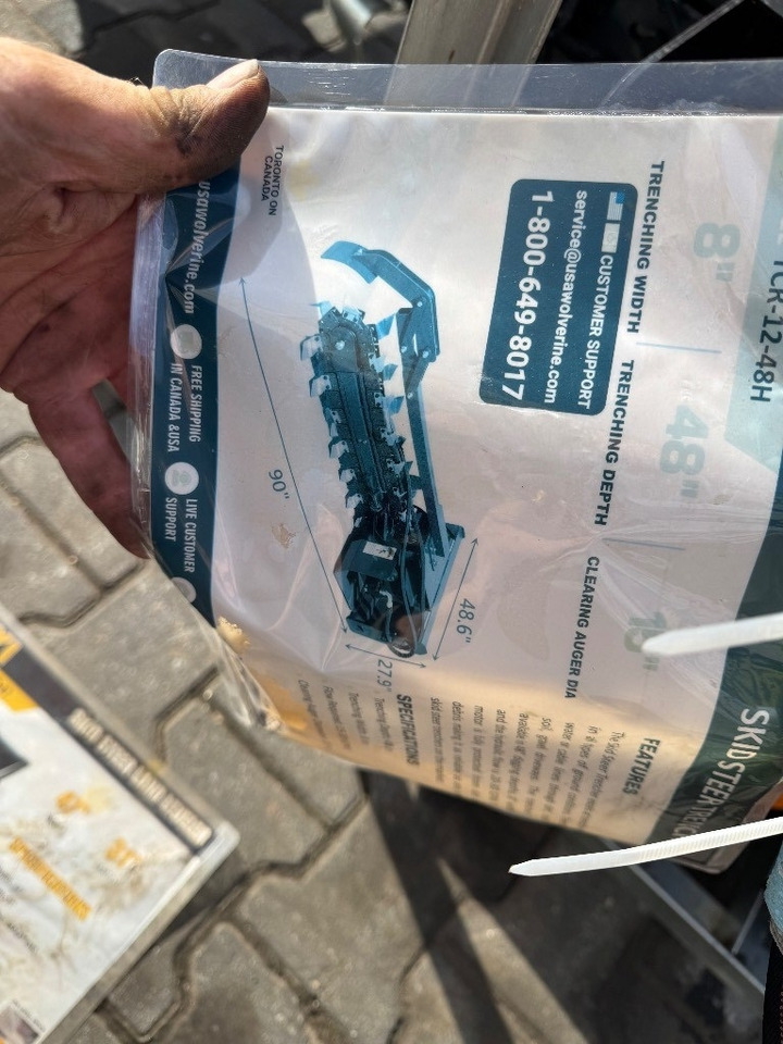 Wolverine TRC 12 -48 H - Kædegraver: billede 5 Wolverine TRC 12 -48 H - Kædegraver: billede 5