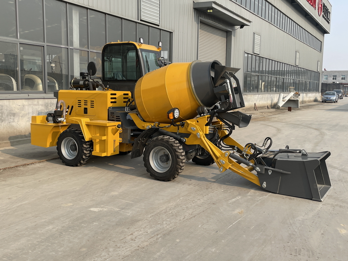 QINGDAO PROMISING 1.2CBM Mini Concrete Mixer Truck - Betonbil: billede 4 QINGDAO PROMISING 1.2CBM Mini Concrete Mixer Truck - Betonbil: billede 4