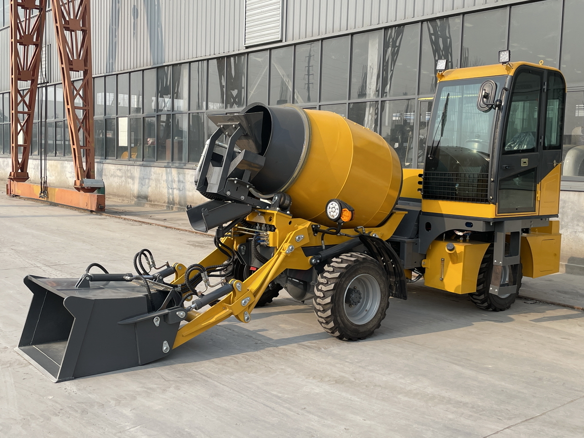 QINGDAO PROMISING 1.2CBM Mini Concrete Mixer Truck - Betonbil: billede 3 QINGDAO PROMISING 1.2CBM Mini Concrete Mixer Truck - Betonbil: billede 3