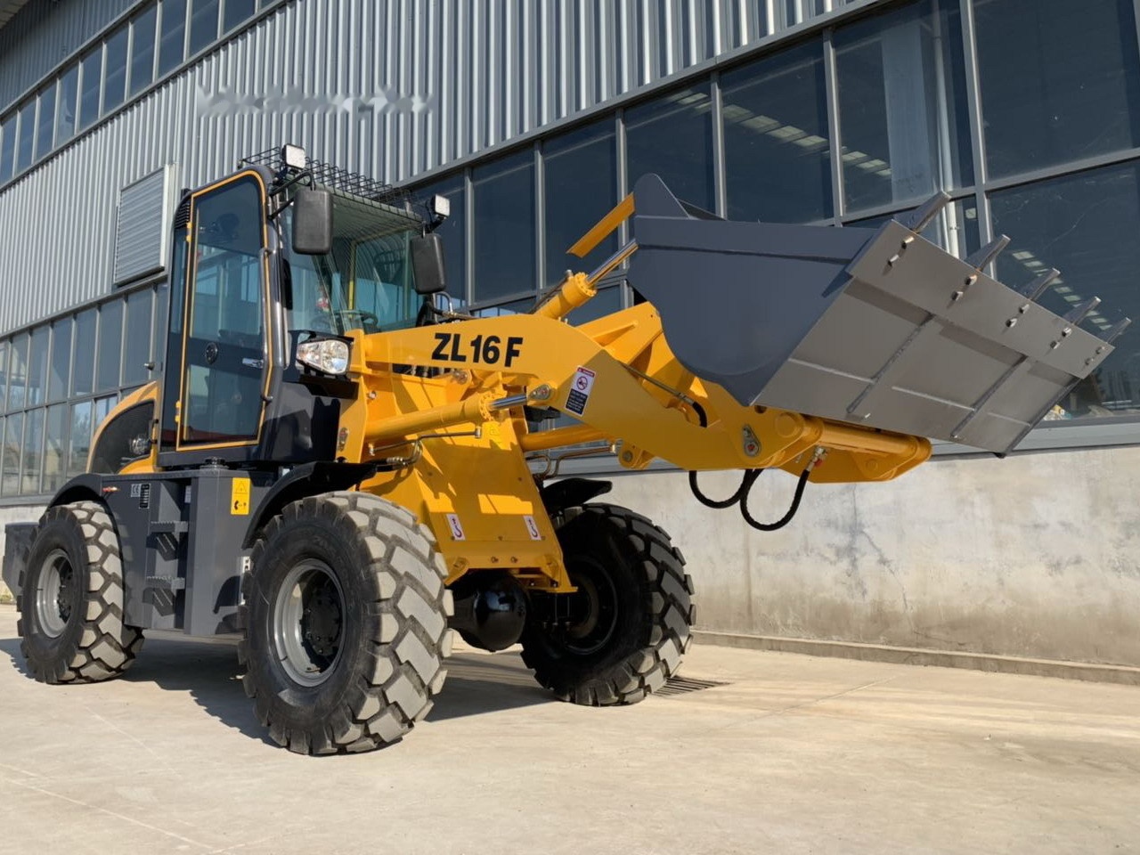 Qingdao Promising 1.6T Capacity Hydraulic Wheel Loader ZL16F with CE - Gummihjulslæsser: billede 1 Qingdao Promising 1.6T Capacity Hydraulic Wheel Loader ZL16F with CE - Gummihjulslæsser: billede 1