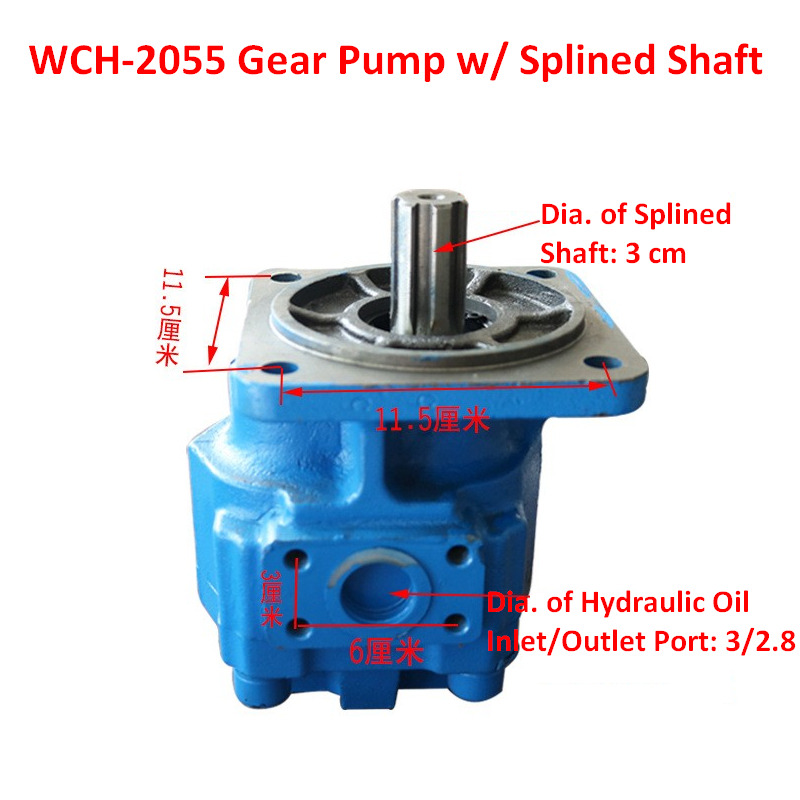 Qingdao Promising Hydraulic Gear Pumps for China Loader - Hydraulikpumpe for Gummihjulslæsser: billede 2 Qingdao Promising Hydraulic Gear Pumps for China Loader - Hydraulikpumpe for Gummihjulslæsser: billede 2