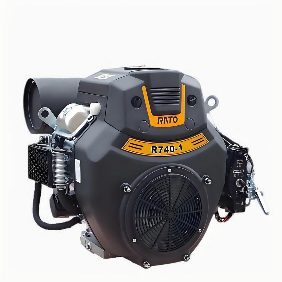 Qingdao Promising RATO R740 Gasoline Engine - Motor for Gummihjulslæsser: billede 4 Qingdao Promising RATO R740 Gasoline Engine - Motor for Gummihjulslæsser: billede 4