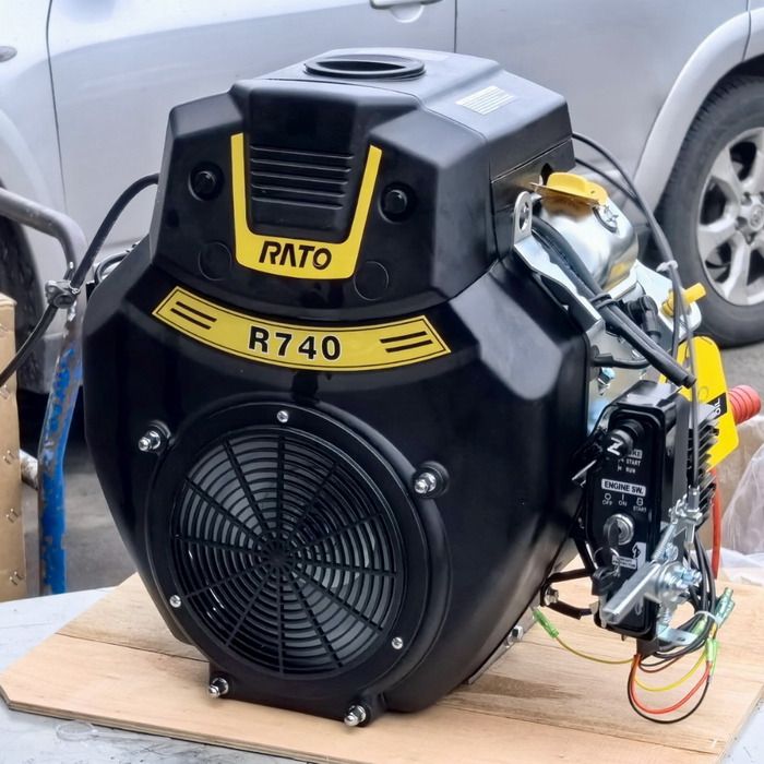 Qingdao Promising RATO R740 Gasoline Engine - Motor for Gummihjulslæsser: billede 2 Qingdao Promising RATO R740 Gasoline Engine - Motor for Gummihjulslæsser: billede 2