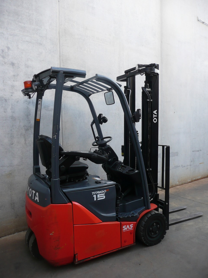 Toyota 8FBE15T - El gaffeltruck: billede 2 Toyota 8FBE15T - El gaffeltruck: billede 2