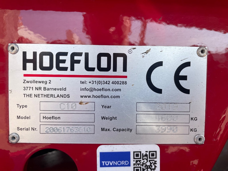 Hoeflon C 10 SOLD - Minikran: billede 3 Hoeflon C 10 SOLD - Minikran: billede 3