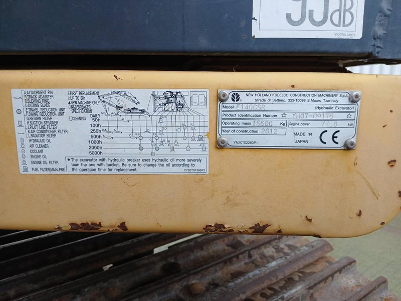 Bæltegravemaskine New Holland E140 CSR, ''SÅLD'': billede 14 Bæltegravemaskine New Holland E140 CSR, ''SÅLD'': billede 14