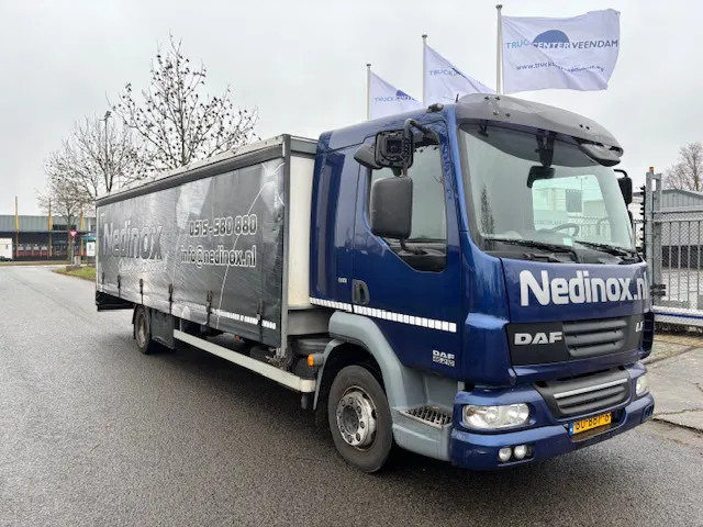 DAF LF 45 210 curtainslider open top roof steel transport MOT 04-2026 - Lastbil med presenning: billede 3 DAF LF 45 210 curtainslider open top roof steel transport MOT 04-2026 - Lastbil med presenning: billede 3