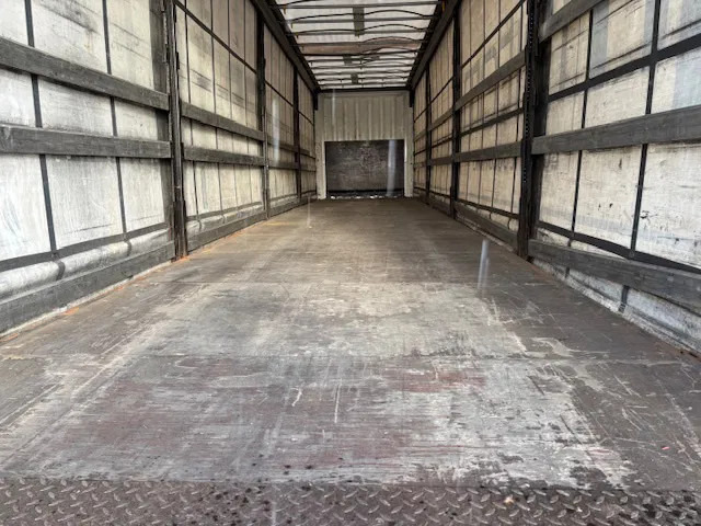 Gardintrailer Krone SD 3 axle drum brake schuifzeil schuifdak: billede 16