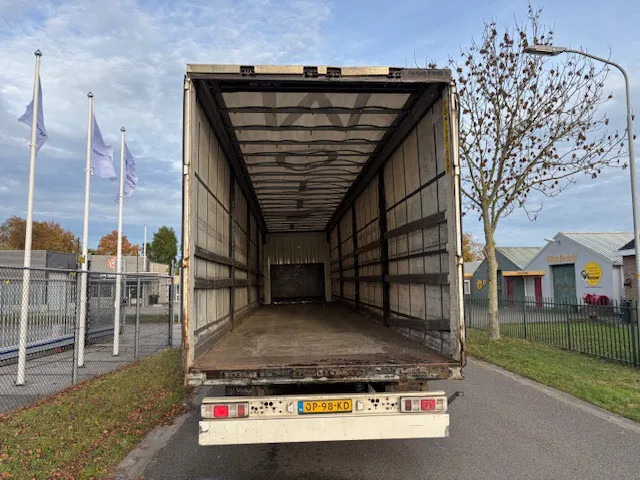 Gardintrailer Krone SD 3 axle drum brake schuifzeil schuifdak: billede 12