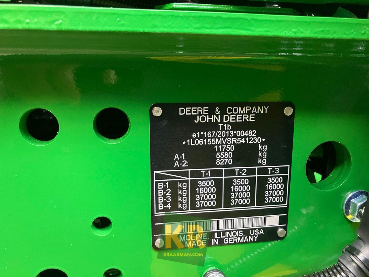 6M 155 John Deere - Traktor: billede 4 6M 155 John Deere - Traktor: billede 4