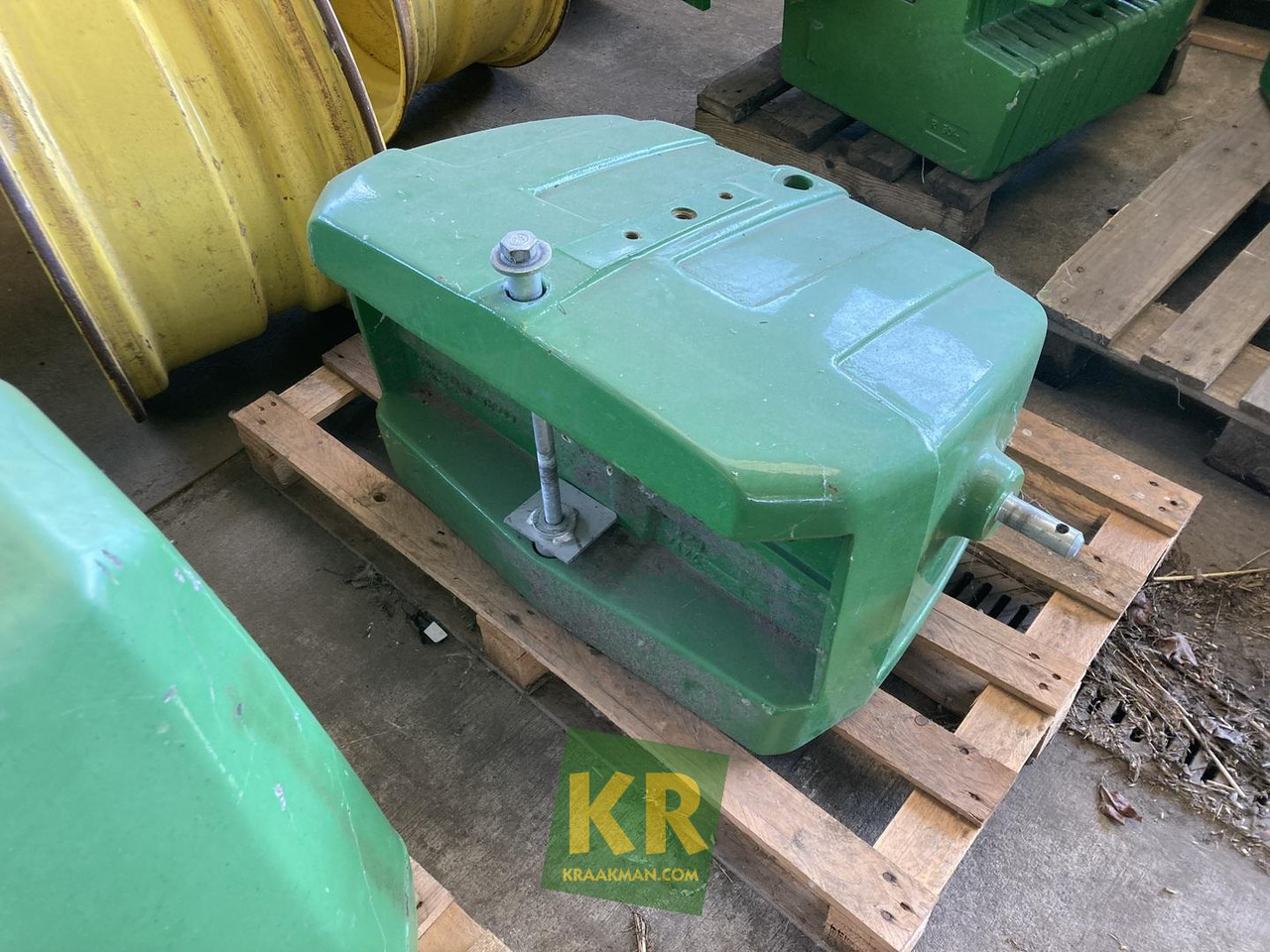 John Deere 900 kg - Vægtklods: billede 4 John Deere 900 kg - Vægtklods: billede 4