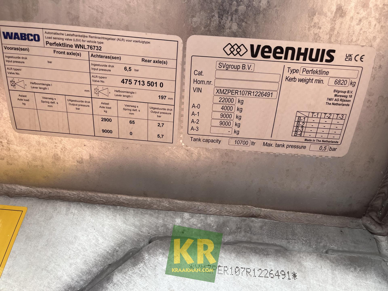 Veenhuis Perfektline - Gyllevogn: billede 3 Veenhuis Perfektline - Gyllevogn: billede 3