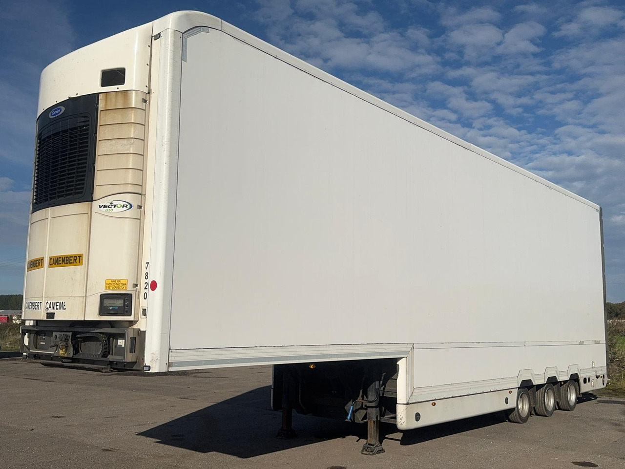 2017 Krone 13.6m Fridge Trailer – 7820 - Kølevogn sættevogn: billede 1 2017 Krone 13.6m Fridge Trailer – 7820 - Kølevogn sættevogn: billede 1