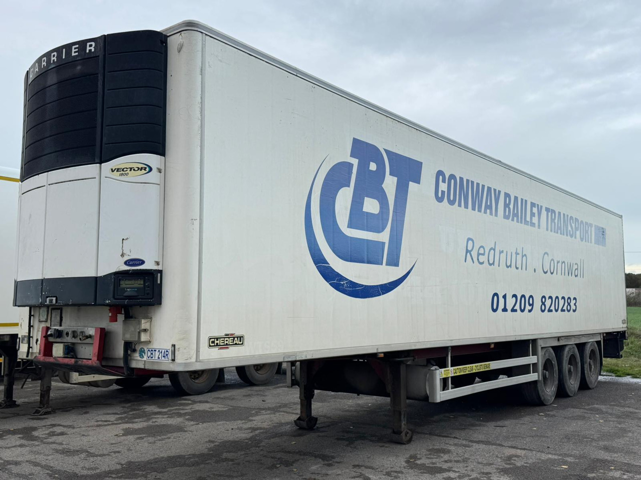 Chereau 2007 Vector 1800 – CBT214R - Kølevogn sættevogn: billede 1 Chereau 2007 Vector 1800 – CBT214R - Kølevogn sættevogn: billede 1