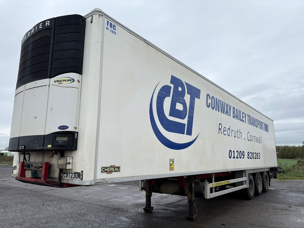 Chereau 2007 Vector 1800 – CBT230R - Kølevogn sættevogn: billede 1 Chereau 2007 Vector 1800 – CBT230R - Kølevogn sættevogn: billede 1