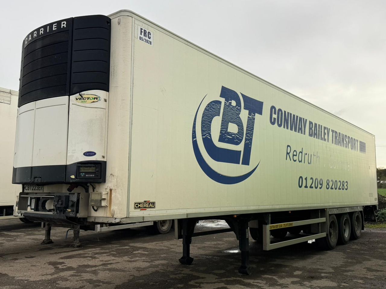Chereau 2009 Vector 1850 – CBT223ER - Kølevogn sættevogn: billede 3 Chereau 2009 Vector 1850 – CBT223ER - Kølevogn sættevogn: billede 3