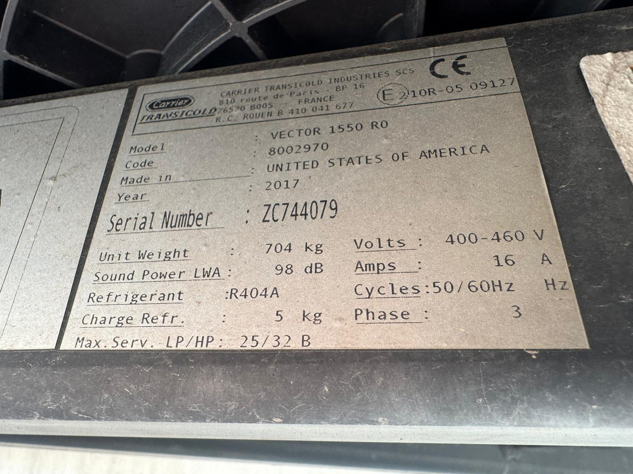 Panel Tex 2018 Vector 1550 – 7820 - Kølevogn sættevogn: billede 2 Panel Tex 2018 Vector 1550 – 7820 - Kølevogn sættevogn: billede 2