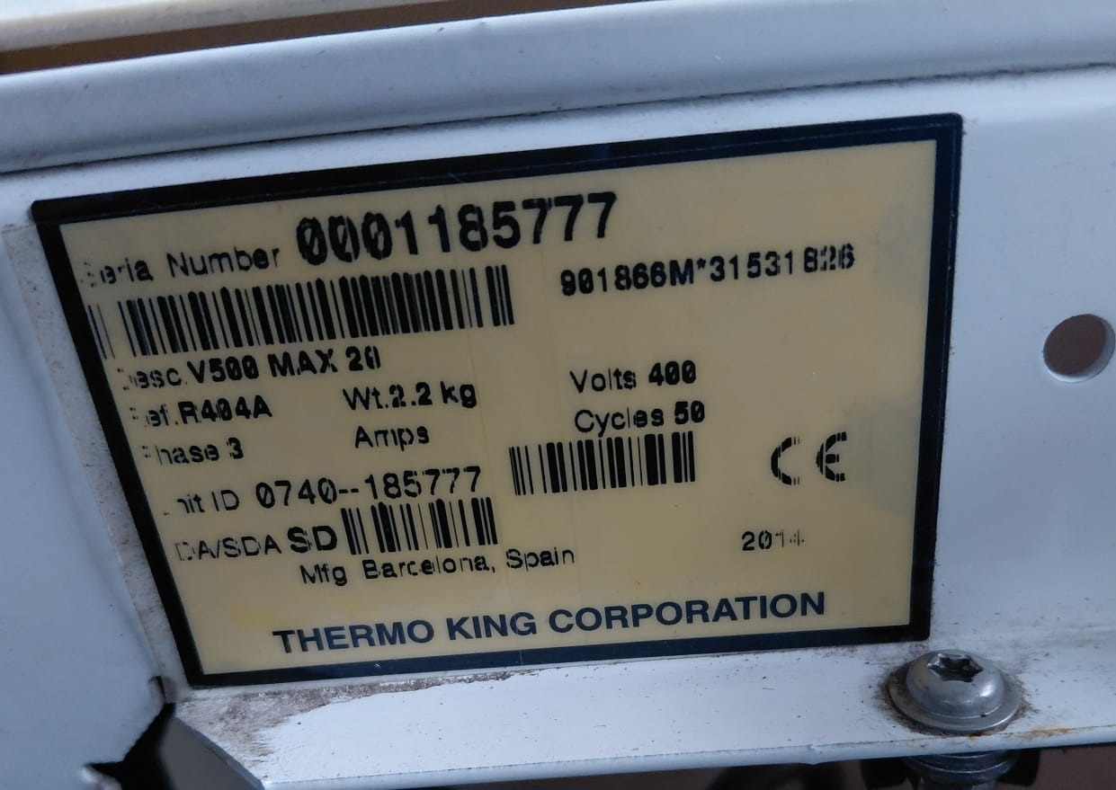 Thermo King V500 Max 20- NEW 0001185777 - Køleanlæg: billede 4 Thermo King V500 Max 20- NEW 0001185777 - Køleanlæg: billede 4