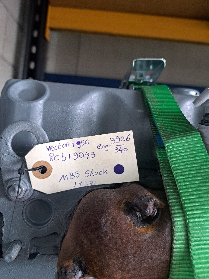 Vector 1950 Engine - Motor: billede 2 Vector 1950 Engine - Motor: billede 2