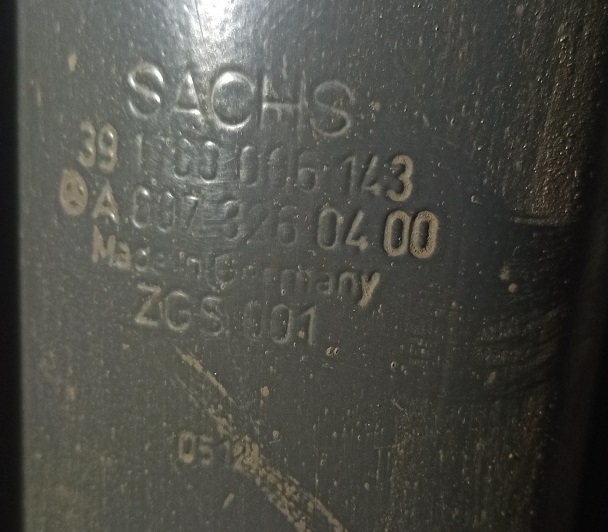 MERCEDES-BENZ Actros MP2 MP3 0073260400 SACHS 131852 - Støddæmper for Lastbil: billede 2 MERCEDES-BENZ Actros MP2 MP3 0073260400 SACHS 131852 - Støddæmper for Lastbil: billede 2