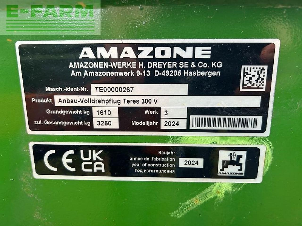 Amazone teres 300 v5 +0 100 - Gødningsspreder: billede 2 Amazone teres 300 v5 +0 100 - Gødningsspreder: billede 2