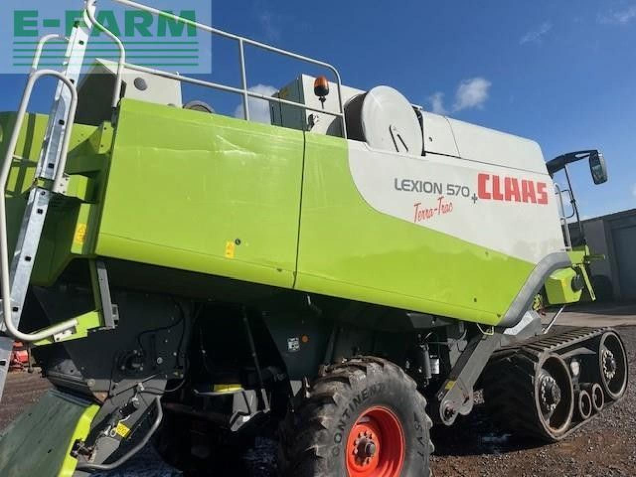 CLAAS LEXION 570 TT - Mejetærsker: billede 3 CLAAS LEXION 570 TT - Mejetærsker: billede 3