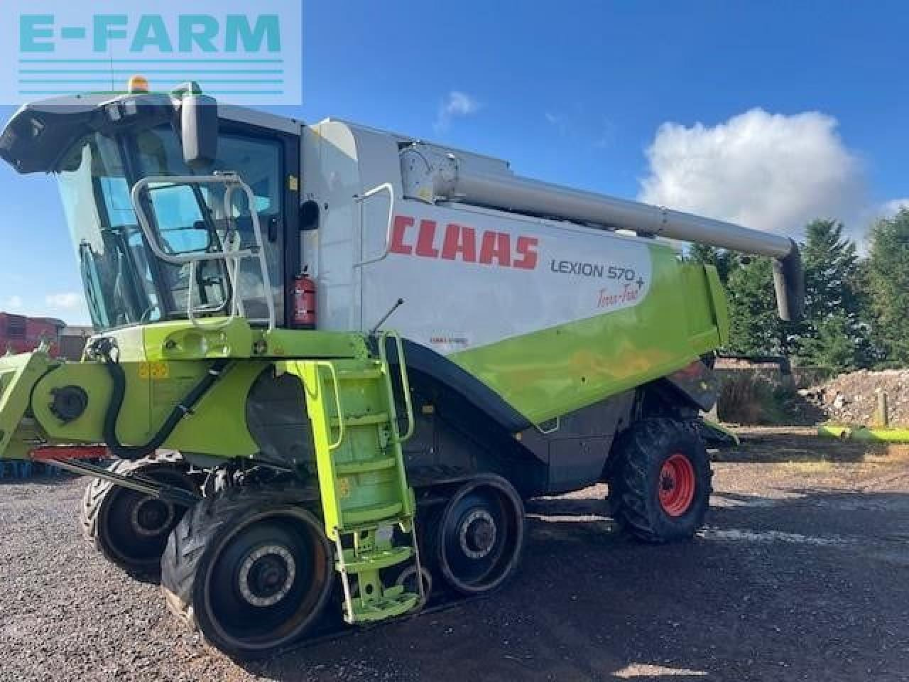 CLAAS LEXION 570 TT - Mejetærsker: billede 1 CLAAS LEXION 570 TT - Mejetærsker: billede 1