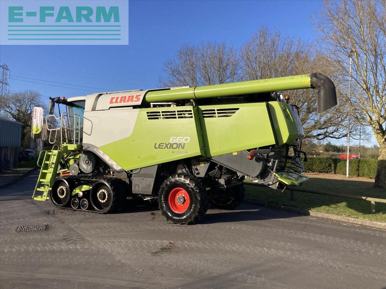 CLAAS LEXION 660TT WITH V770 CUTTERBAR - Mejetærsker: billede 4 CLAAS LEXION 660TT WITH V770 CUTTERBAR - Mejetærsker: billede 4