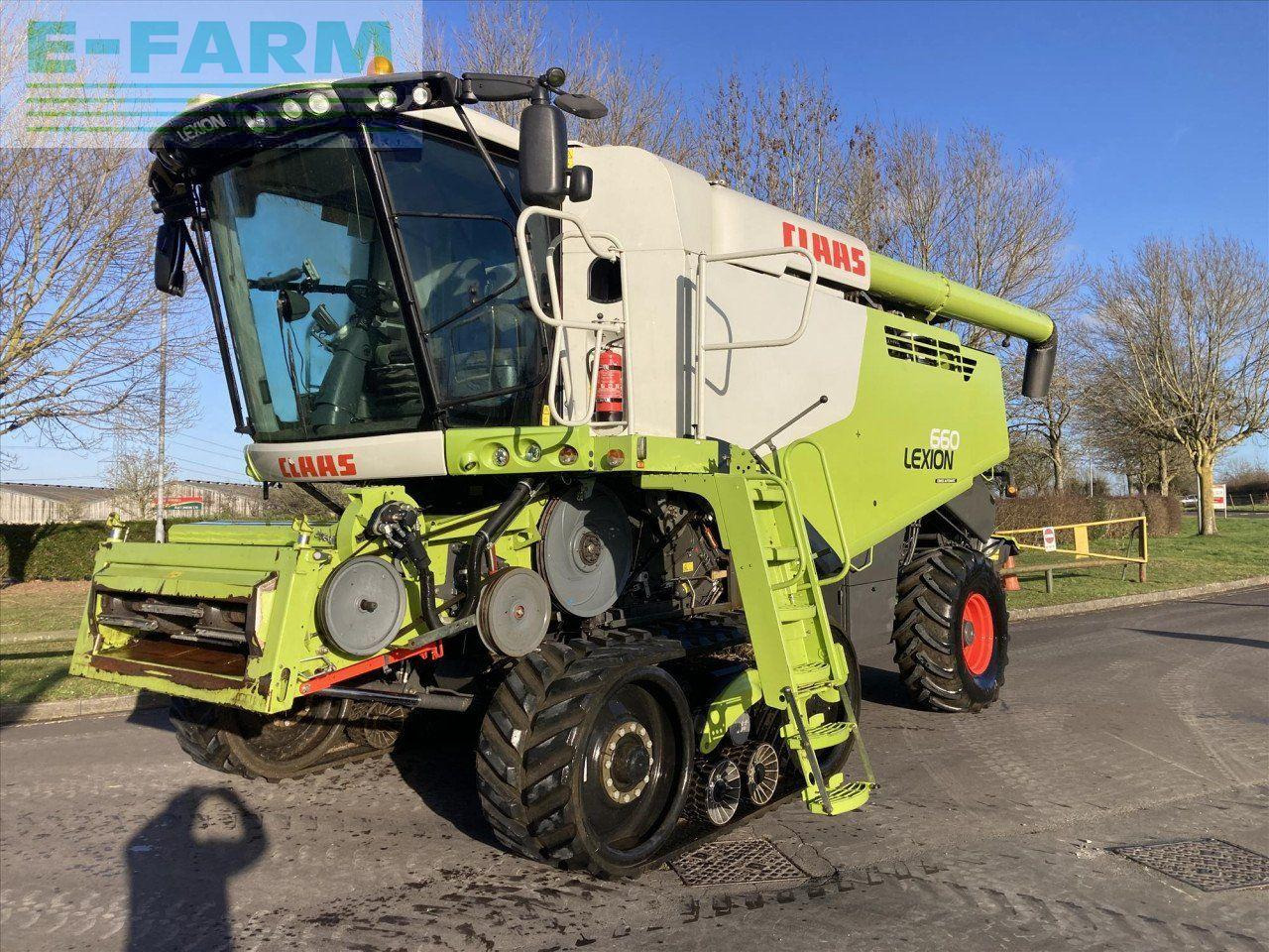 CLAAS LEXION 660TT WITH V770 CUTTERBAR - Mejetærsker: billede 1 CLAAS LEXION 660TT WITH V770 CUTTERBAR - Mejetærsker: billede 1