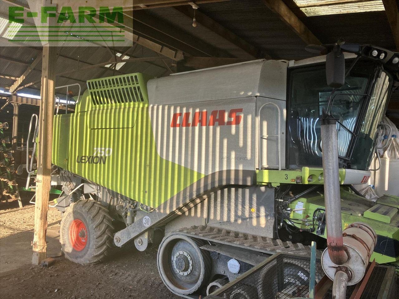 CLAAS LEXION 750 TT - Mejetærsker: billede 1 CLAAS LEXION 750 TT - Mejetærsker: billede 1