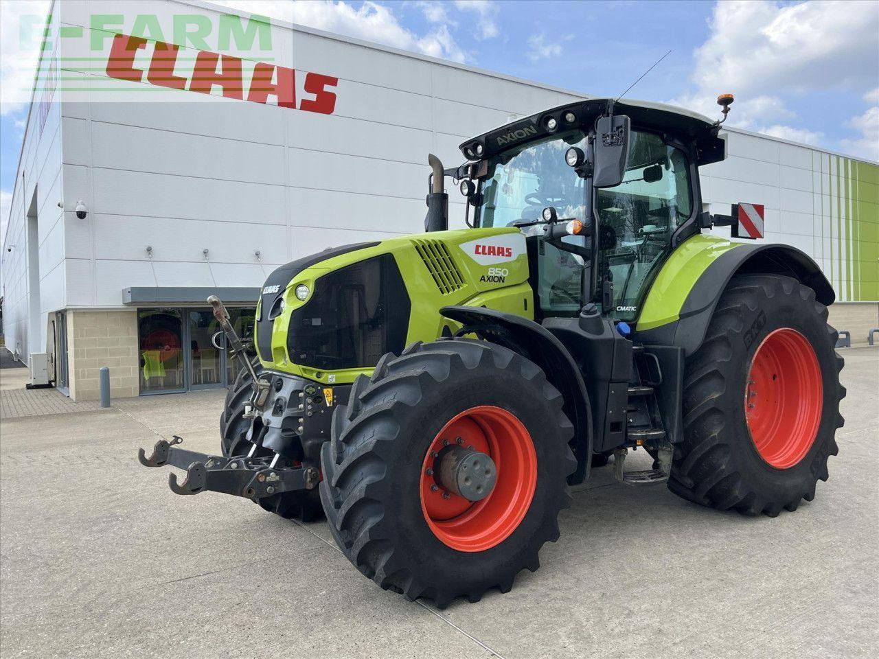 CLAAS USED 2021 AXION 850 CMATIC - Traktor: billede 1 CLAAS USED 2021 AXION 850 CMATIC - Traktor: billede 1