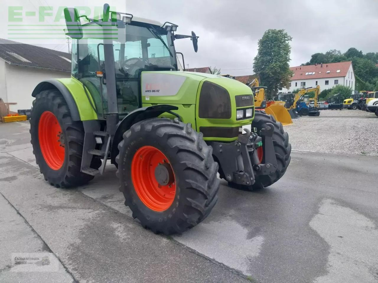 CLAAS ares 816 rz RZ - Traktor: billede 4 CLAAS ares 816 rz RZ - Traktor: billede 4